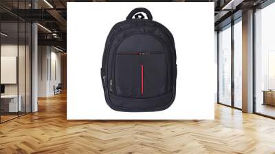 trendy and stylish backpack isolated on white background Wall mural