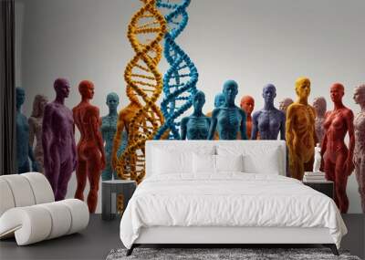 dna Wall mural