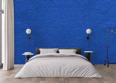 Denim texture fabric blue jeans background Wall mural