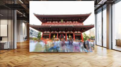 Sensoji, also known as Asakusa Kannon Temple is a Buddhist templ Wall mural