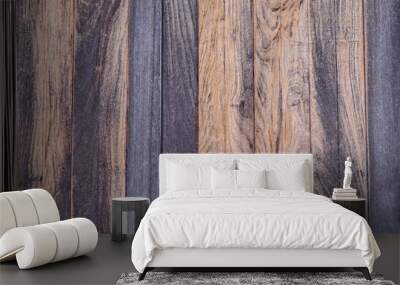 grunge and dirty wood background . Wall mural