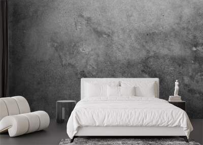 gray cement wall background, concrete floor texture Wall mural