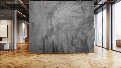 grey cement wall background, abstract concrete stone texture Wall mural