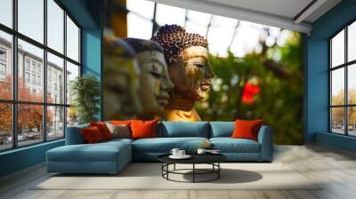 statue of buddha in thailand Wall mural