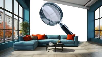 magnifying glass vector iillustration. Wall mural