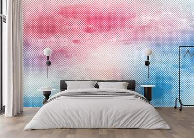 smooth light colorful gradient background Wall mural