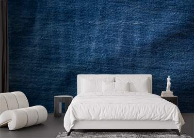 Background images of close-up jeans Wall mural