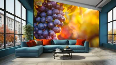 Natural fresh fruit for health Wall mural