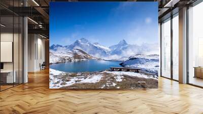 first mountain grindelwald switzerland Wall mural