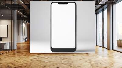 smartphone isolated on white Wall mural