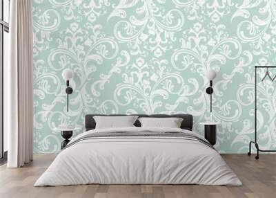 Flowers pattern Wall mural