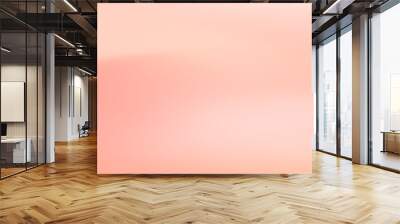 Nude, peach soft gradient. Simple gradient background	 Wall mural