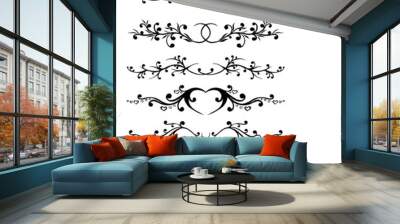 vector ornament In flower style Wall mural