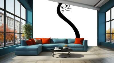 The letter S digital drawing  Wall mural