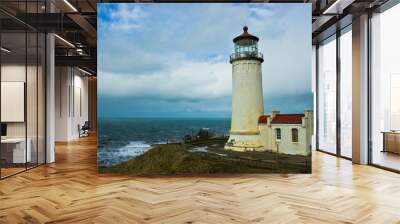 North Head Lighthouse, Washington, U.S.A. Wall mural