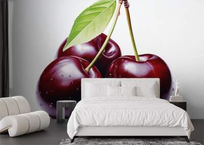 Plum  fruit vitamins health healthy lifestyle  juice  fruits paradise fructorianism veganism raw food  Wall mural