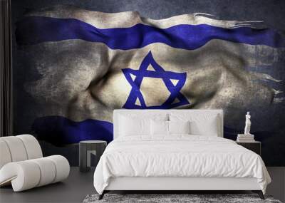 Israel turn flag Wall mural