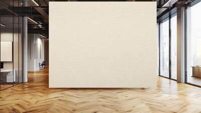 canvas natural beige texture background Wall mural