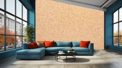 cork seamless texture background Wall mural