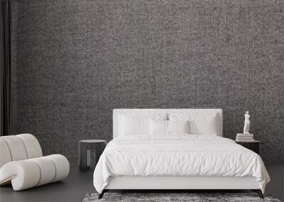 Gray fabric texture background Wall mural