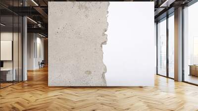 cracked concrete edge for artistic backgrounds Wall mural