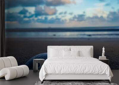 beach and sea Wall mural