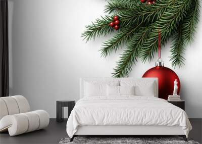 Merry christmas background Wall mural