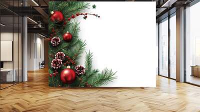 Merry christmas background Wall mural