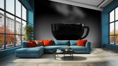 A cup of hot tea Wall mural