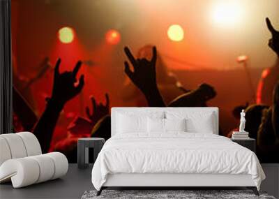 rock concert Wall mural