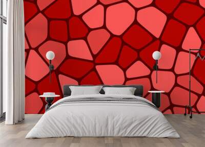 Mosaic pattern geometric home wall background abstract art Wall mural