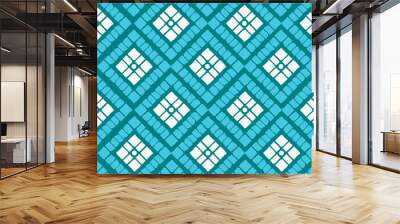 Mosaic pattern geometric home wall background abstract art Wall mural