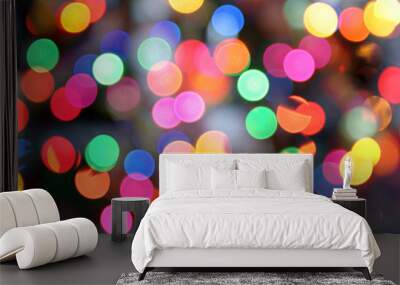 disco lights Wall mural