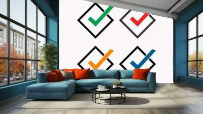 APPROVED LOGO TEMPLATE Wall mural