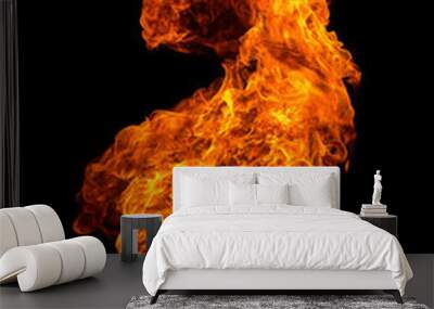 Fire Wall mural