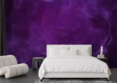 Illustration of a space cosmic background of supernova nebula and stars, glowing mysterious universe
 Wall mural