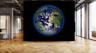 beautiful Planet Earth Wall mural