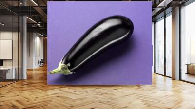 fresh aubergine Wall mural