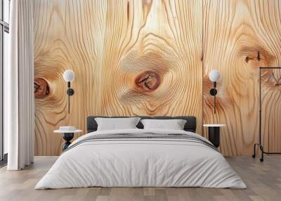 Light brown wood material texture, natural background, macro photography
 Wall mural