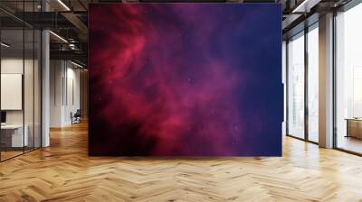 Planetary nebula in deep space. Abstract colorful background
 Wall mural