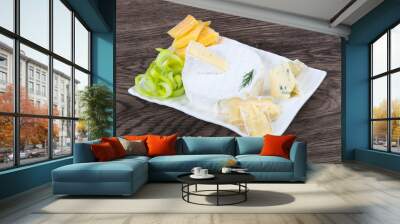 Cheese platter Wall mural