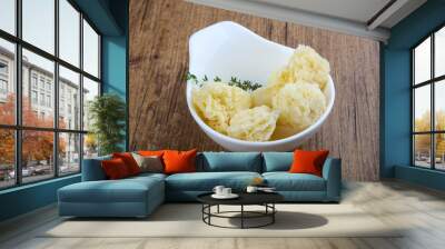 Cheese Tete de Moin Wall mural