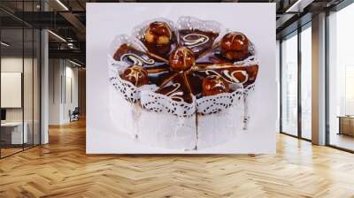 Delicous Cake chocolate Wall mural