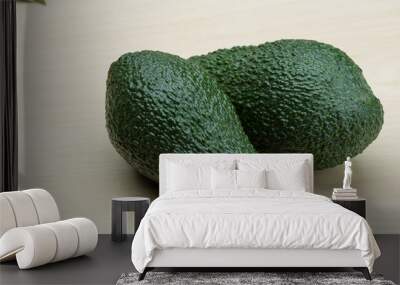 Fresh ripe green avocado Wall mural