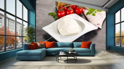 Italian cheese mozzarella buffalo ball Wall mural