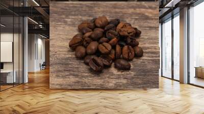 Roasted coffee beans for cooking Wall mural