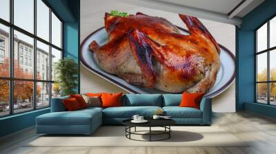 Roasted duck Wall mural