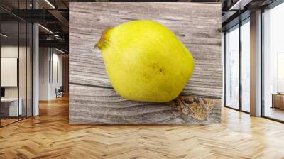 Sweet ripe and juicy quinces Wall mural