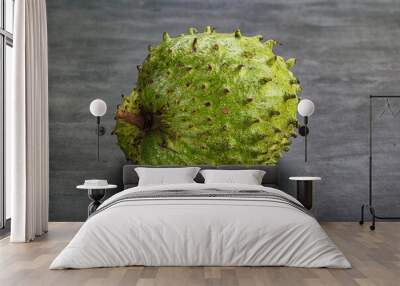 Sweet ripe juicy exotic Soursop Wall mural