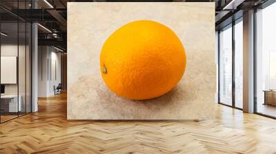 Sweet ripe juicy Orange fruit Wall mural